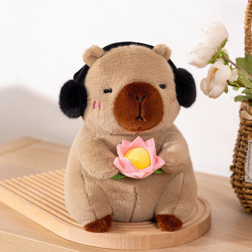 . Lindo Animal De Peluche, Juguete For Dormir, Caqui 25cm