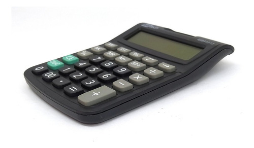 Calculadora Eletrônica De Mesa 12 Dígitos Com Desligamento Automático À Pilha
