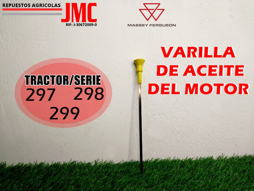 Varilla De Aceite Del Motor Mf 297, 298, 299