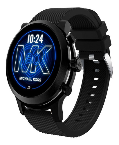 Correa Deportiva De Lujo Para Michael Kors Mk Go Negro