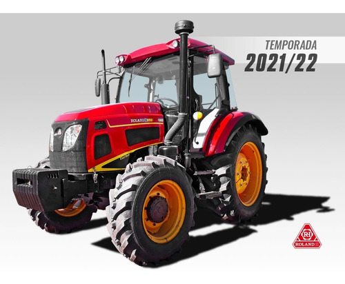 Imagen 1 de 15 de Tractor Agricola Roland H090 Turbo 4x4 90hp Con Cabina