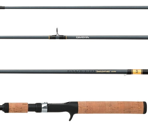 Caña Daiwa Sweepfire 1.83 Mts Baitcast 1 Tramo 8 - 17 Lb