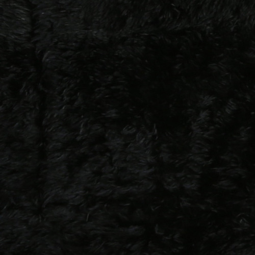 Edredon Pelo Largo Y Liso 2x1 Doble Vista Matrimonial Jumbo Color Negro