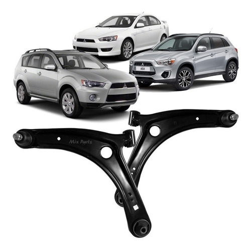 Par De Bandeja Asx 2010 A 2016 Lancer Outlander 2007 A 2012