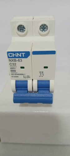 Breaker Termomagnético 2 X32 Marca Chint