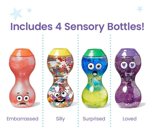 Garrafas Sensoriais Hand2mind Express Your Feelings Toddler