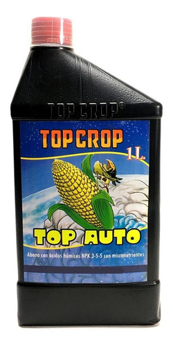 Top Crop Top Auto 1 Litro Fertilizante Autoflorecientes Grow
