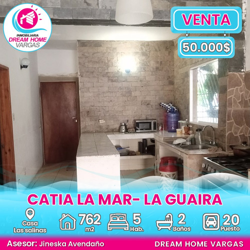 Casa En Venta Catia La Mar, Las Salinas, La Guaira