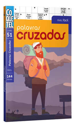 LV COQ PAL CRUZADAS FÁCIL 51, de Equipe Coquetel. Editora Nova Fronteira Participações S/A, capa mole em português, 2021
