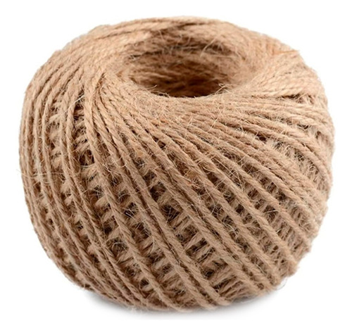 Pack 6x Ovillo Pitilla Cuerda Yute 1 Mm X 200 Mt Largo