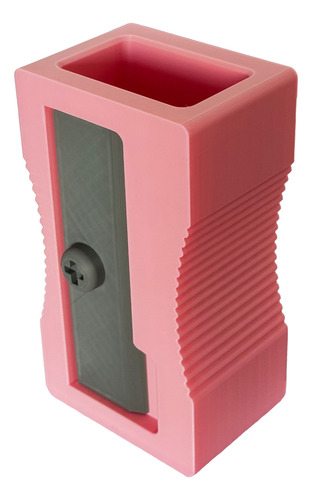 Porta Lapices Y Plumas Sacapuntas Gigante Para Niños Rosa