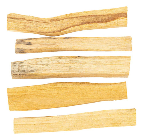 Palo Santo Original Madera Incienso Aromatico Limpiador 5pz