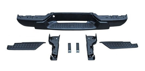 Defensa Trasera Chevrolet Colorado 2008-2009-2010-2011 Negr