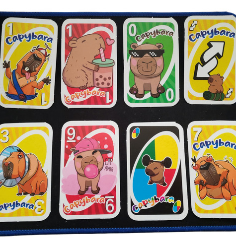Juego De Cartas Capibara Capybara Kawaii 2 A 10 Jugadores