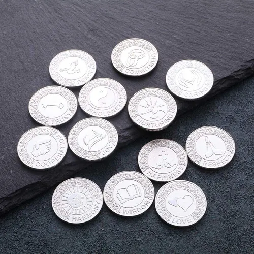 Inglés Silver Arras De Boda Wedding Arras Unity Coins ...
