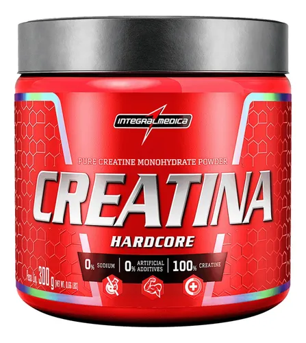 Creatina Hardcore Integralmédica 300g Integral Médica