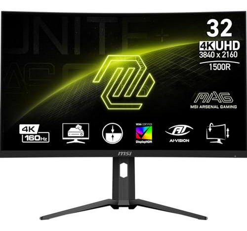 Monitor Gaming Msi Mag321cup 32 Uhd 160hz, 1ms, Adaptive Sy