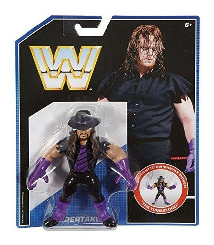 Coleccion Wwe Retro The Undertaker Action Figure 4.5 Pulgad