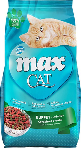 Comida Gato Max Cat Buffet 3kg + Pate