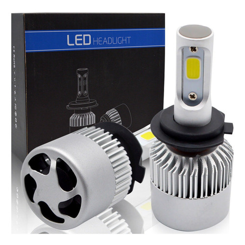 Luces Led S2 Bombillo H7 H9 Carro El Par 6500k