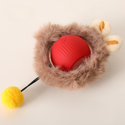 Pelota De Juguete Interactiva Para Gatos, Pelota De Rojo