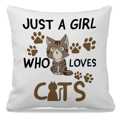 Nogrit Cats Throw Pillows, Funda De Almohada De 18 X 18, Dec