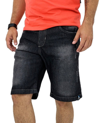 Imagem 6 de 10 de Kit 7 Bermuda Short Jeans Masculino Barata No Atacado