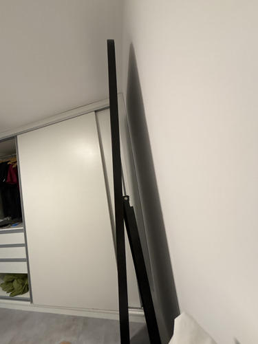 Espelho Adnet Oval 170x70cm Com Luz Fria E Tripé