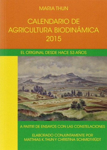 Libro - Calendario 2015 Agricultura Biodinámica 