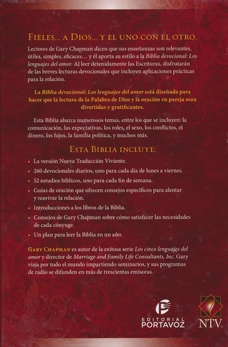 Biblia Devocional Los Lenguajes Del Amor (ntv) Duotono Boda | Envío gratis Biblia Devocional Los Lenguajes Del Amor (ntv) Duotono Boda | Envío gratis