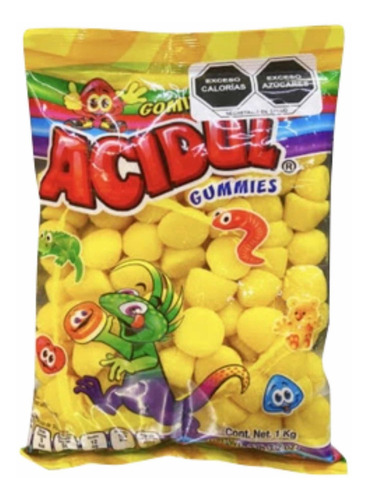Gomitas De Rompope Acidul Dulce Cont. Net. 1 Kg.