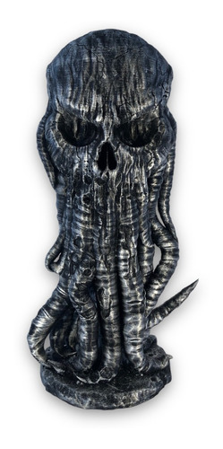 Cthulhu Cabeza Busto Figura Gotica Dark Creaneo Calavera