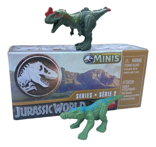 Jurassic World Minis Serie 2 (kaprosuchus & Sinotyrannus) (Usado)