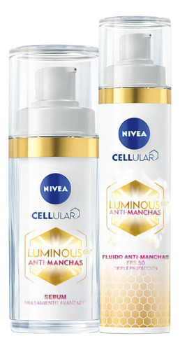 Nivea Cellular Luminous Serum + Fluid 630° Anti-Blemish 2 pçs.