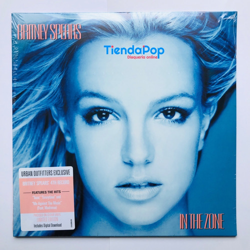 Britney Spears In The Zone Vinilo Clear Urban Outfitters New