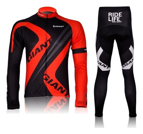 Ropa Calza Jersey Largo Ciclista Ciclismo Mountain Bike R/n