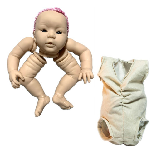 Kit Reborn Kyllin Com Corpo De Tecido