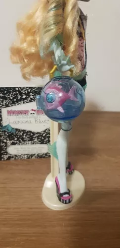 MAQUIAGEM DA BONECA MONSTER HIGH LAGOONA BLUE - MAQUIAGEM ARTÍSTICA 