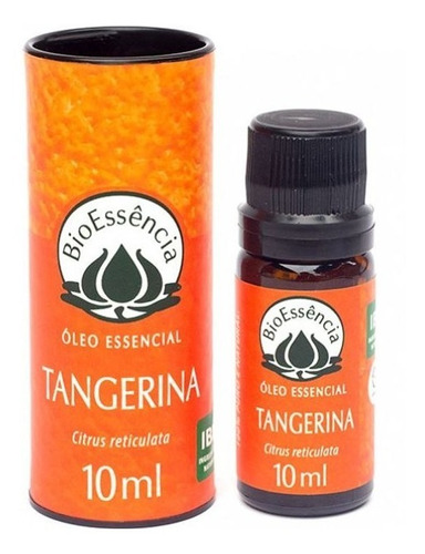 Óleo Essencial De Tangerina 10ml - Puro E Natural