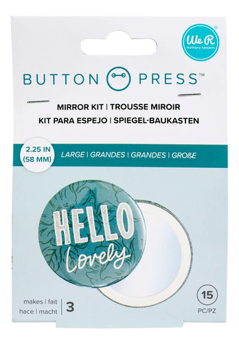 We R - Kit Para Espelho Para Máquina Button Press - Mirror B