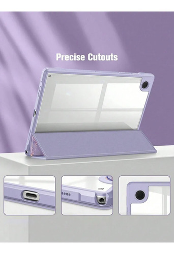 Funda Para Tableta Con Estampado De Mármol Compatible Con Sa