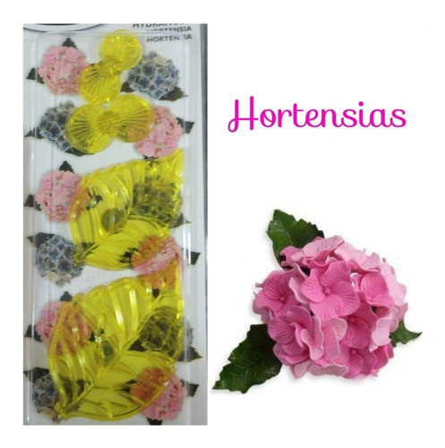Cortador Flor De Hortensia Para Fondant Reposteria