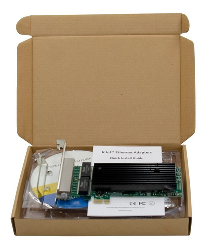 Placa De Red Intel 82576 Quad Port Gigabit Ethernet Pcie X1