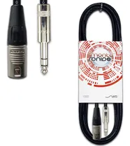 Comprar Cable Canon Xlr Macho A Plug Trs Balanceado 1,5 Mts Mscables