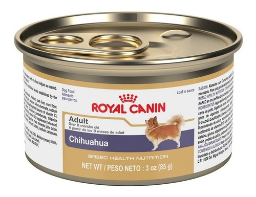 Royal Canin Lata Alimento Húmedo Mix Perro Chihuahua 85g