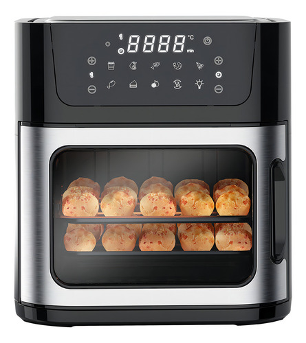 Airfryer Electrobras Smart 13l Digital 2000w Com Forno Cor Preto 110v