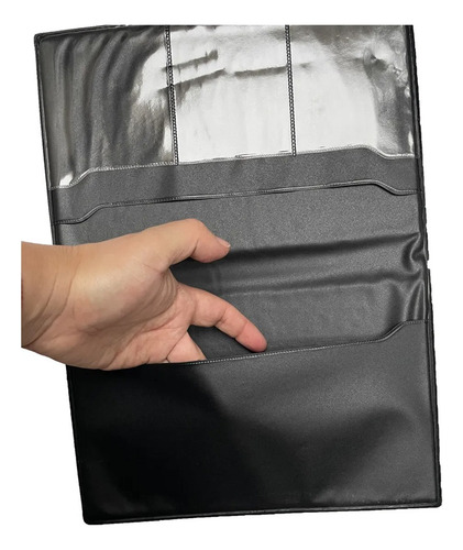 Porta Documentos Autos Motos Viajes Sobre Organizador X 5 U Marrón Liso
