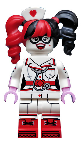 Lego Minifigura Batman Nurse Harley Quinn Batman Movie