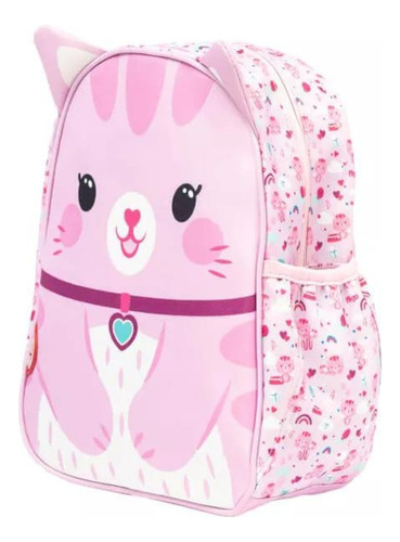 Mochila Escolar Infantil Filgo Diseño Gatita