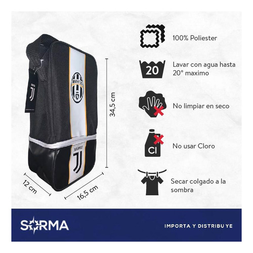 Imagen 2 de 6 de Bolso Botinero River Plate-boca Jrs-barca-juventus Licencia